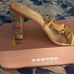 Miss Lola Macael Nude Heel size 9 like NEW ‼️